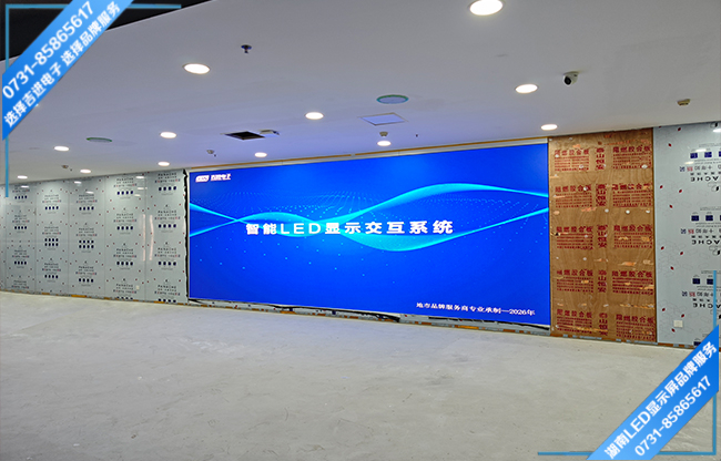 長(zhǎng)沙岳麓山大學(xué)科技城科技創(chuàng)意園某醫(yī)療企業(yè)報(bào)告廳LED顯示屏